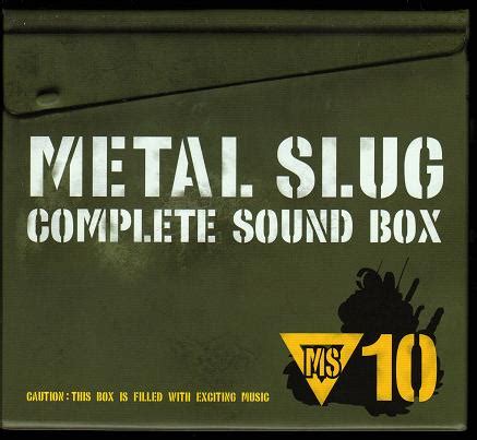 metal slug complete sound box|METAL SLUG COMPLETE SOUND BOX .